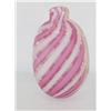 Image 1 : 5 3/4" NAILSEA TYPE FLASK-PINK & WHITE RIB
