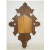 Image 2 : VICTORIAN BLACK WALNUT HALL MIRROR HAT RACK-