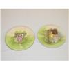 Image 1 : (2) ROYAL BAYREUTH PLATES: (1) 6" "JACK & THE