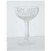 Image 2 : SET (6) LIBBEY CUT GLASS WINES - 4 1/2" T W/