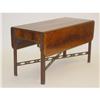 Image 1 : CHIPPENDALE STYLE DROPLEAF TABLE - MAHOGANY W