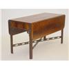 Image 2 : CHIPPENDALE STYLE DROPLEAF TABLE - MAHOGANY W