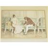 Image 2 : 19TH CENT. WATERCOLOR OF CONTINENTAL COUPLE S