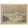 Image 1 : GEORG BURMESTER OIL ON ARTISTS BOARD SEASCAPE