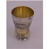 Image 1 : 4 1/4" ART NOUVEAU SILVER GOBLET - CONTINENTA