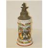 Image 2 : 11" GERMAN REGIMENTAL STEIN W/ LITHOPHANE BOT