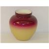 Image 1 : 6 1/4" WHEELING PEACHBLOW ART GLASS VASE - GL