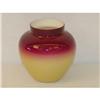 Image 2 : 6 1/4" WHEELING PEACHBLOW ART GLASS VASE - GL