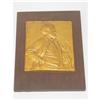 Image 1 : 8 1/2" BRONZE PLAQUE AUGUSTUS ST. GAUDENS MOU