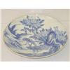 Image 1 : 22 1/4" 19TH CENT. BLUE IMARI CHARGER DECORAT