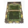 Image 3 : VICTORIAN PAPIER MACHE LAMP DESK - BLACK LACQ