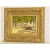 Image 1 : CASIMIR RAYMOND OIL ON CANVAS OF VILLAGE FOUN