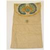 Image 1 : ARTS & CRAFTS PAINTED & EMBROIDERED LINEN POU