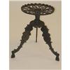 Image 1 : VICTORIAN CAST IRON STAND OR TABORET - EXTRA