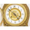 Image 2 : WATERBURY CLOCK CO. VICTORIAN GILT WHITE META