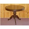 Image 1 : VICTORIAN BLACK WALNUT CENTER PEDESTAL