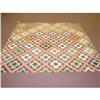 19TH CENT. HAND SEWN QUILT OF SQUARES,