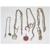 Image 1 : LOT (4) GOLD FILLED WATCH CHAINS & FOBS