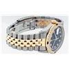 Image 5 : Rolex Mens 2 Tone Black String Diamond & Ruby 36MM Oyster Perpetual Datejust Wri