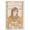 Image 1 : "Becky" Limited Edition Lithograph by Edna Hibel (1917-2014), Numbered and Hand