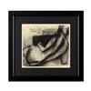 Image 1 : Neal Doty (1941-2016), Framed Original Charcoal Drawing, Hand Signed with Certif