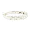 Image 1 : 0.70 ctw Diamond Ring - 18KT White Gold