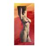 Image 1 : Steve Kaufman (1960-2010), "Nude" Hand Signed and Numbered Limited Edition Hand