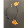Image 1 : Chrysanthemum Coral Fossil Pendant Necklace