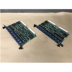 (2) OKUMA OPUS7000 E4809-045-158-A CIRCUIT BOARD