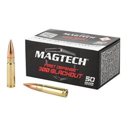 MAGTECH 300BLK 123GR FMJ - 50 Rds