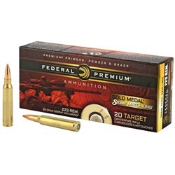 FED GOLD MDL 223REM 69GR BTHP - 20 Rds