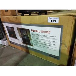DUNHILL ELECTRIC FIREPLACE (44" X 39" X 11")