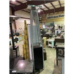 PARAMOUNT BLACK & STAINLESS OUTDOOR PATIO HEATER (MODEL KLD7001S)