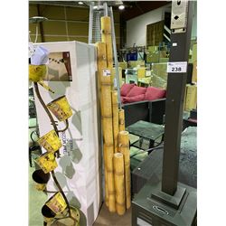 FAUX BAMBOO WATER FOUNTAIN 77"H