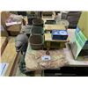 Image 1 : ASSORTED CERAMIC POTS, PEDESTALS, GEL TORCH & COVER