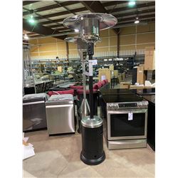 PARAMOUNT BLACK AND STAINLESS STEEL PATIO HEATER