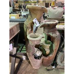 INDOOR/OUTDOOR WATERFALL DECORATION WITH PUMP