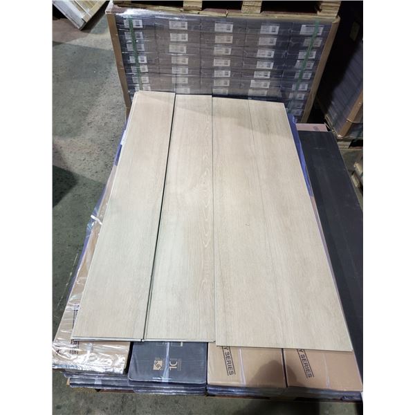 PALLET OF EC PREMIUM AQUAFIX 100% WATERPROOF LAMINATE FLOORING (B-GRADE)