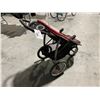 Image 2 : RED / BLACK JOGGER STYLE FOLDING BABY STROLLER