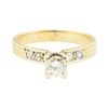 Image 2 : 0.50 ctw Diamond Ring - 14KT Yellow Gold