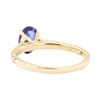 Image 3 : 1.24 ctw Sapphire and Diamond Ring - 14KT Rose Gold