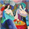 Image 2 : Isaac Maimon, "Pastel Gathering" Limited Edition Serigraph, Numbered and Hand Si