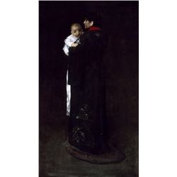 William Merritt Chase - Mother and Child