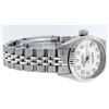 Image 3 : Rolex Ladies Stainless Steel Silver Diamond 26MM Datejust Wristwatch