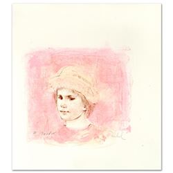 "Alberto" Limited Edition Lithograph by Edna Hibel (1917-2014), Numbered and Han