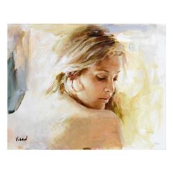 Vidan, "Warmth" Limited Edition on Canvas, Numbered and Hand Signed with Certifi