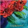 Image 2 : Yana Korobov, "Anemones" Original Acrylic Painting on Canvas, Hand Signed with L