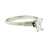 Image 1 : 0.53 ctw Diamond Engagement Ring - Platinum