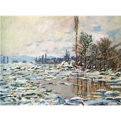 Claude Monet - Break Up of Ice