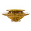 Image 1 : "Large Ikebana Flower Bowl" Hand-Blown Glass Bowl, Hand Signed by GartnerBlade G